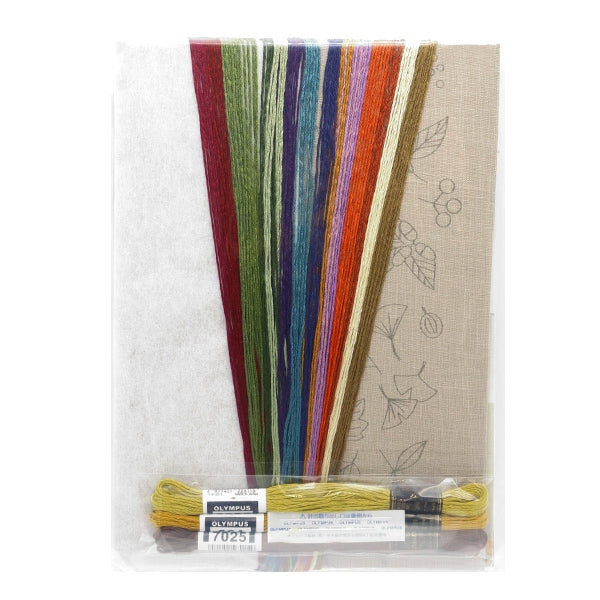 Embroidery kit "Macabearis Hikari Landscape Autumn Hikari 7567" Olympus