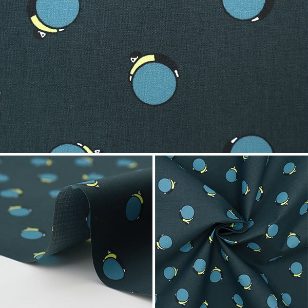 【数量5から】 生地 『リバティ・ファブリックス リサイクルナイロンリップストップ オンザボール 36311308-AR』 Liberty Japan リバティジャパン