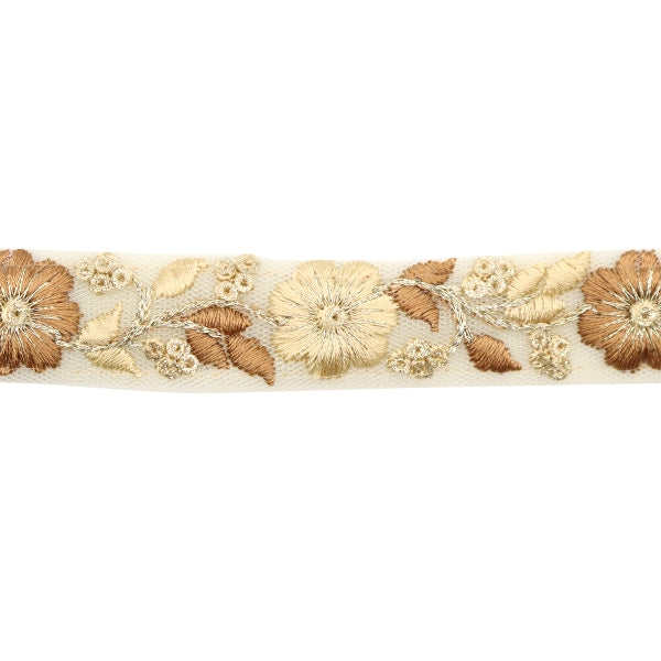 【数量5から】 手芸ブレード 『2023 インド刺繍ブレード 417M』