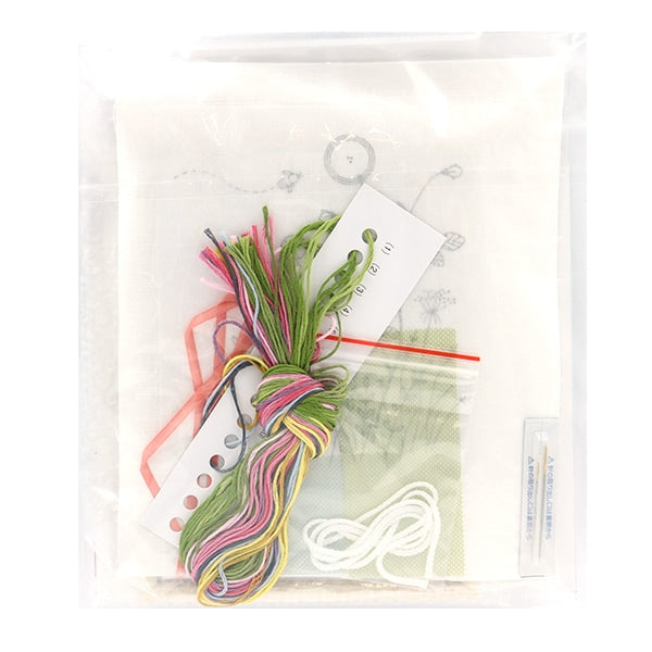 Комплект для вышивки "Kazuko Aoki Garden Sketchbook Small Rose Garden 542208" Лекен Lecien Cosmo Cosmo