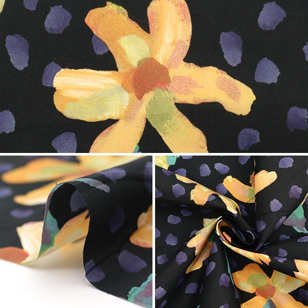 【数量5から】 生地 『リバティ・ファブリックス タナローン サンデイジー 36301128-J23A』 【ユザワヤオリジナル】