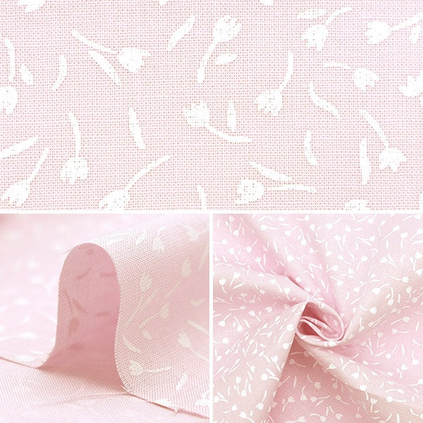 【数量5から】 生地 『スケア ホーミーシスター チューリップ ペールピンク HS10500-A』