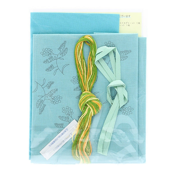 Embroidery kit "Hoshi Akari's embroidery notebook bag Koharu 535" Totsuka Shushu