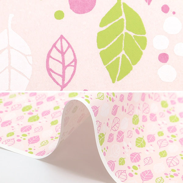 Washi "Machine Makemijiri Zen Paper 4 Leaf Pink HOKUOU4"