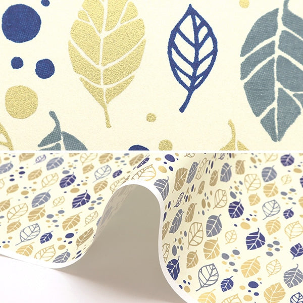 Washi "Machine Mikurai Zen Paper 9 Leaf Cream HOKUOU9"