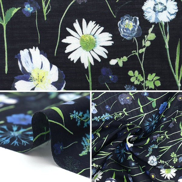 【数量5から】 生地 『リバティ・ファブリックス リヨセルローン スプリングガーデン DC28541-YS』 Liberty Japan リバティジャパン