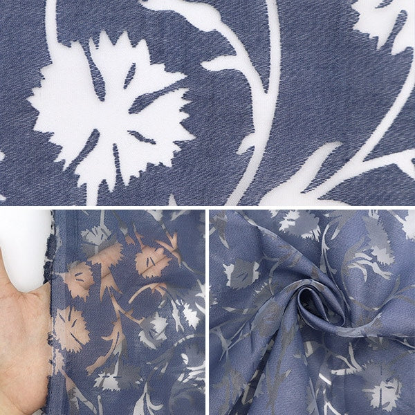 【数量5から】 生地 『オパール フラワー柄 RAM-OB1044』