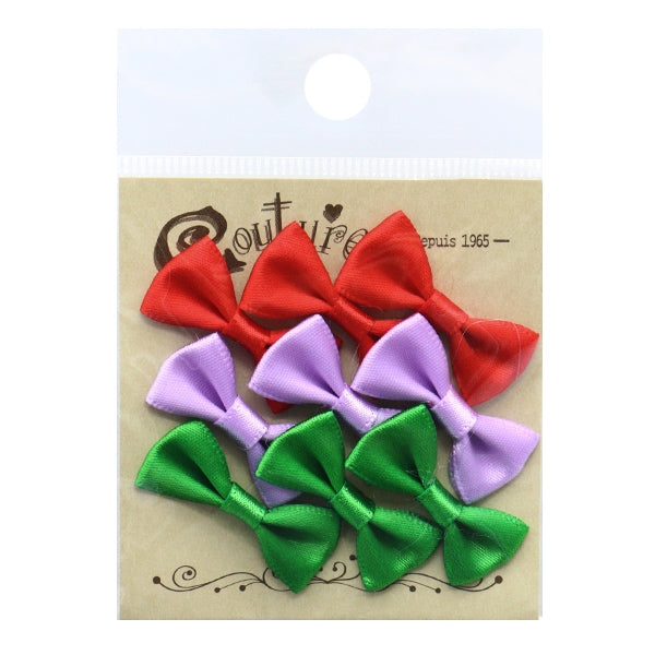 قطع الحرف اليدوية "ميني"الشريطالأجزاء أحمر/أرجواني/أخضر TRP-13 بوصة تيراي