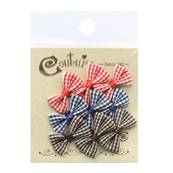 قطع الحرف اليدوية "ميني"الشريطفحص الأجزاء: أحمر/كحلي/بني TRP-20 بوصة تيراي