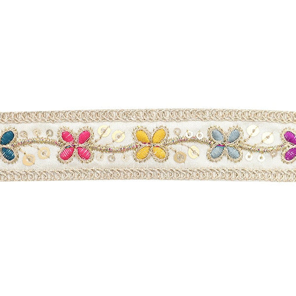 【数量5から】 手芸ブレード 『2023 インド刺繍ブレード 45912D』