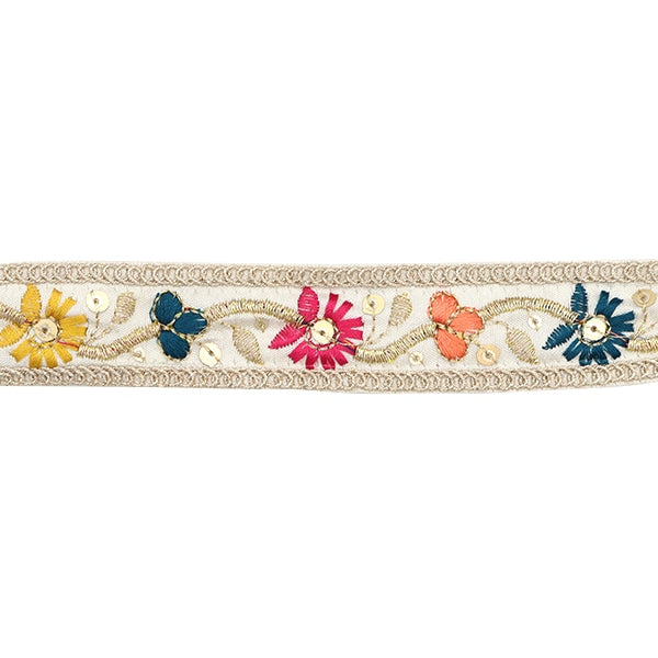 【数量5から】 手芸ブレード 『2023 インド刺繍ブレード 45916D』