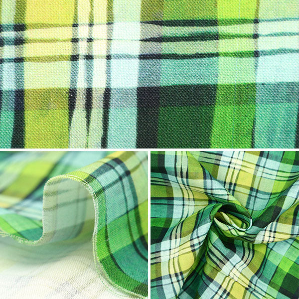 【数量5から】 生地 『USAコットン ウインターウッドプレイド DJL2156-MULTI』