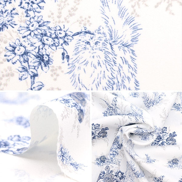 【数量5から】 『All my fav. オールマイファブ ポリエステル 迷いネコ ブルー AMFF-02A』