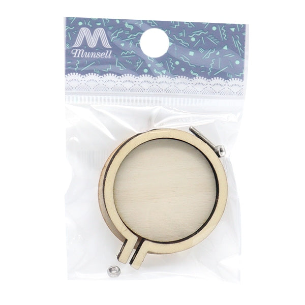Embroidery frame "miniature embroidery frame round 4cm x 4.7cm za0783"