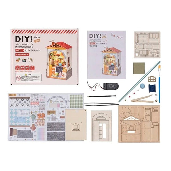 Arbeitskit "Miniaturhaus Spaghetti Kitchen 664535-ds011"