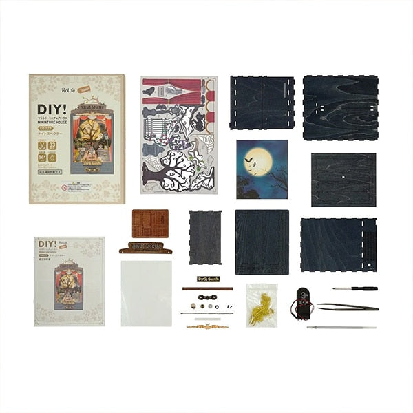 Arbeitskit "Miniaturhaus Nacht Spektor 664543-ds023"