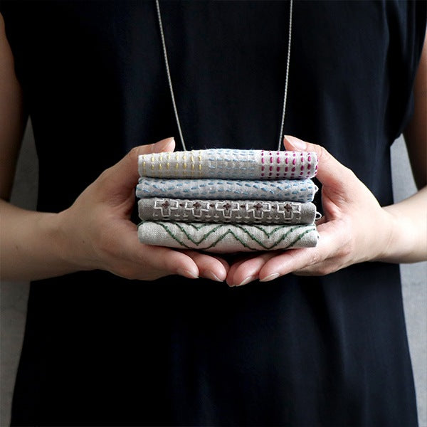 Embroidery Fabric "Hanachika cloth Pack Peaks Sage H-12119" Olympus