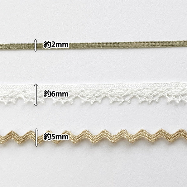 Pièces d'artisanat "Decorador Petit Race &RubanDéfinir BEIGE DDR-06"