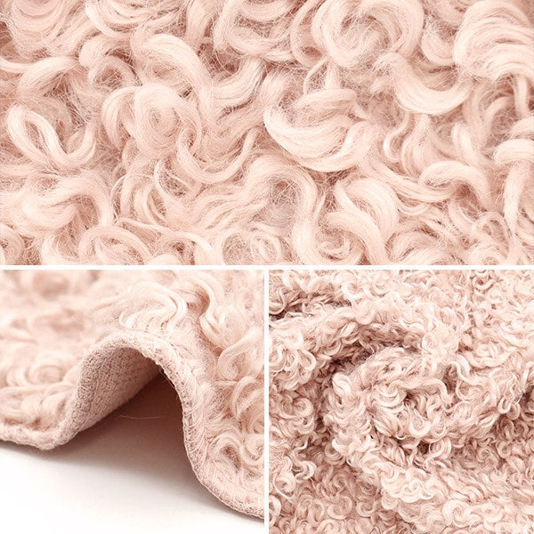 الأقمشة ``كارجانلامفور'' قماش مقطوع وردي ناعم حوالي 70 سم × 80 سم C-SW-1-1SPK”