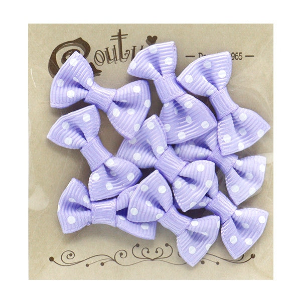 Pièces d'artisanat "miniRubanParties Gloglan bleu clair x white point yrp-6" Temple