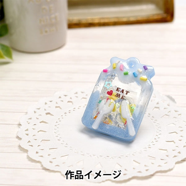 Molde de resina "Espacio de motivo de silicio Use frasco de frutas RSSD-374" Eruberu Elbert