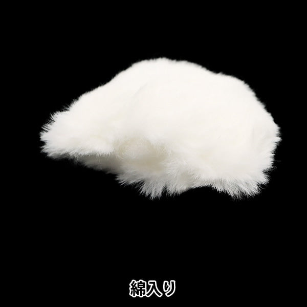 Запчатки из ручья "украшение меховой часть Кумами Уайт 10-4303"