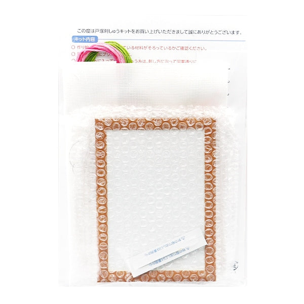 Набор для вышивки "Wild Flowers Pink Rose 555" Тоцука Сашими