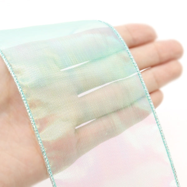 【数量5から】 リボン 『オーロラリボン 2番色 K231T-TPY5』