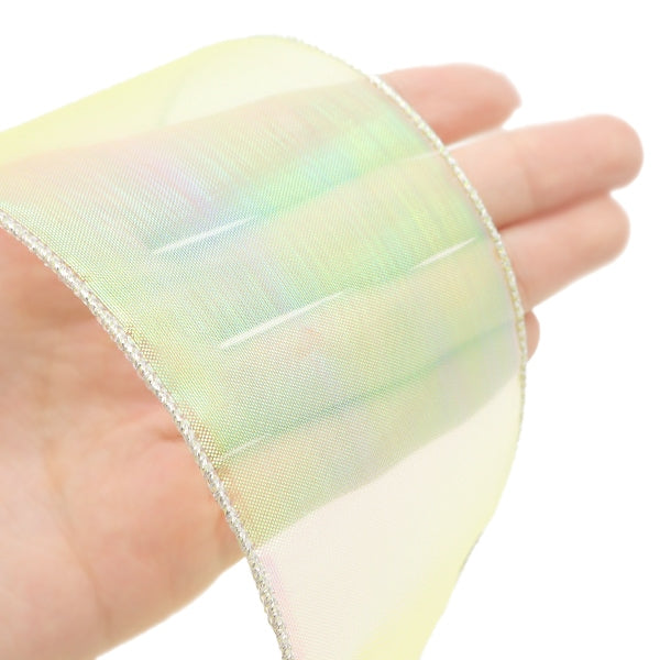 【数量5から】 リボン 『オーロラリボン 5番色 K231T-TPY5』