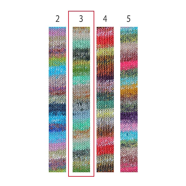 Primavera / EstateFilato "Natsumeki 3rd Color" Noro Hidaku Noro