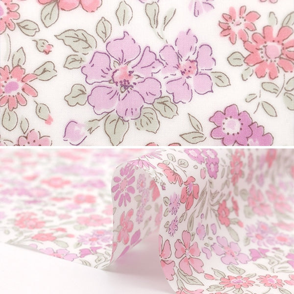 الأقمشة "صفائح أقمشة الحرية"قماش مقطوع حوالي 33 × 50 سم أنابيلا RC3630012624A”Liberty Japan