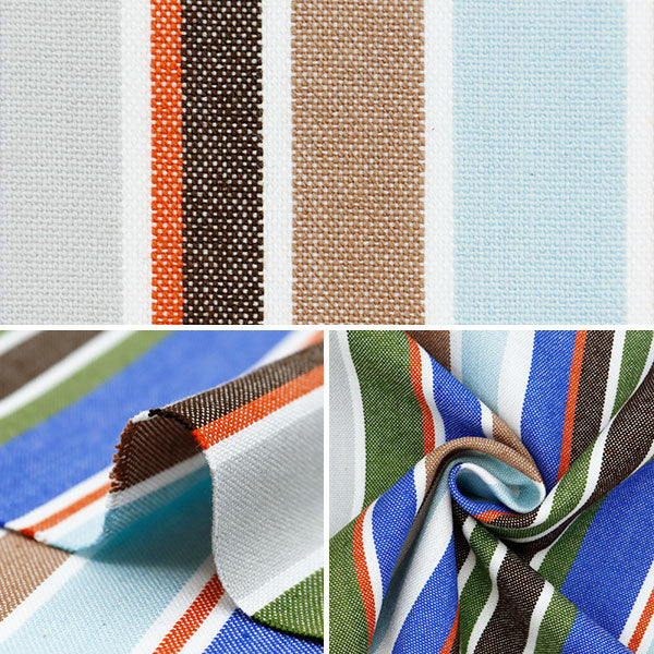 【数量5から】 生地 『しわになりにくい 先染ストライプ KRTC-ST163』