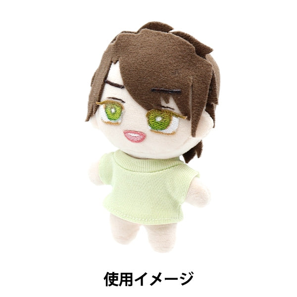 أجزاء الحرف اليدوية "ملابس لعبة محشوة تي شيرت بسيط مقاس S أخضر فاتح MPA-3D-S"