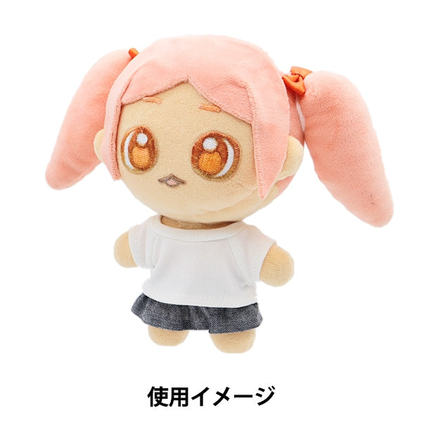 أجزاء الحرف اليدوية "ملابس لعبة محشوة تي شيرت بسيط مقاس M أبيض MPA-3A-M"