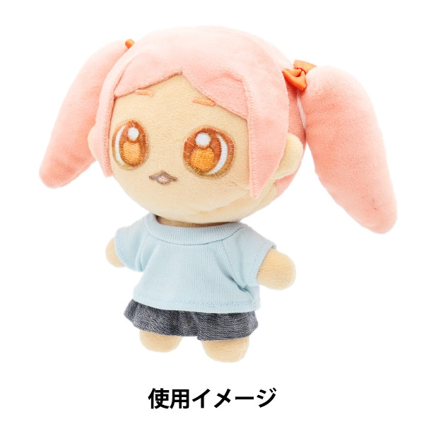 أجزاء الحرف اليدوية "ملابس لعبة محشوة تي شيرت بسيط مقاس M أزرق فاتح MPA-3E-M"