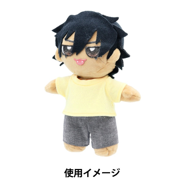 수예부품 "봉제 장난감 옷 간단한 티셔츠 L 크기 가벼운 노란색 MPA-3C-L"