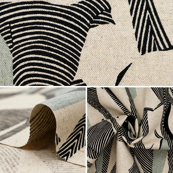 【数量5から】 生地 『綿麻キャンバス カラーリリー ナチュラル 850468-1-1』