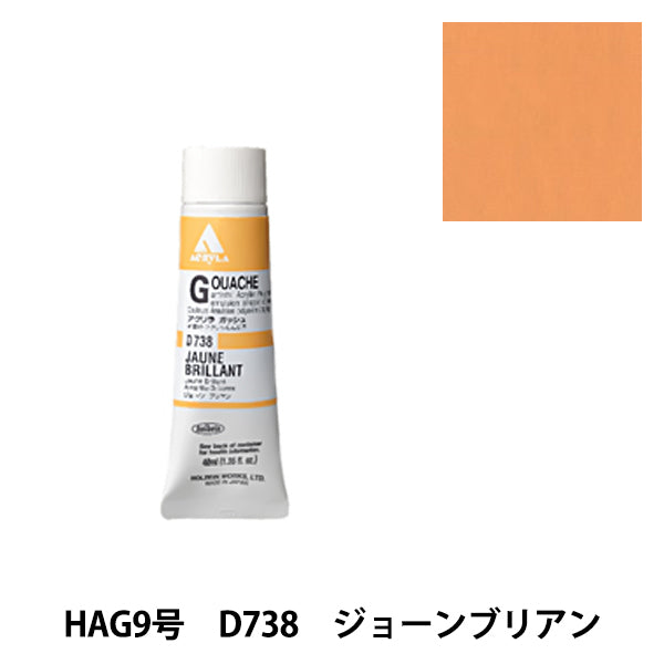 Paints "Acrylic Gash D738 Johnbrian HAG9" HOLBEIN Holbein