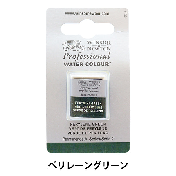Painting "Professional Water Color Half Pan 460 Perrean Green 3102460" WINSOR & NEWTON