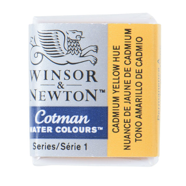 Paints "Cotman Water Color Half Bread 109 Cadmium Yellow Huhe 3110109" WINSOR & NEWTON