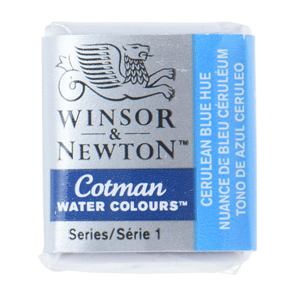 Farben "Cotman Wasserfarbe Halbbrot 139 Cerulean Blue Huu 3110139" Winsor & Newton