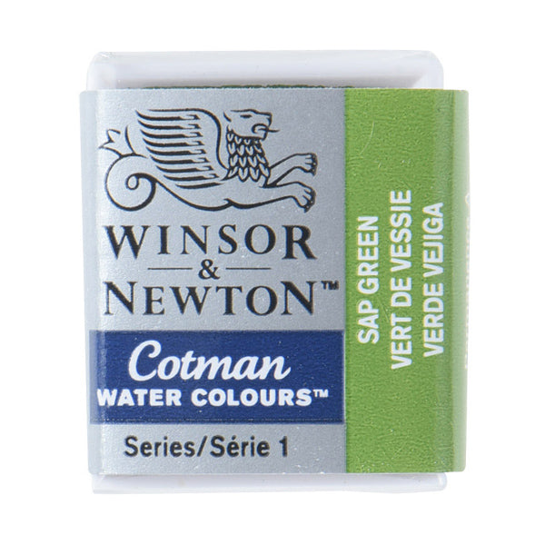 Pintas "Cotman Water Color Half Bread 599 Sap Green 3110599" Winsor y Newton