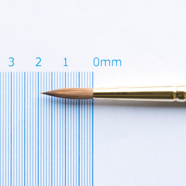 Brosse d'image "Brosse de peinture aquarelle pure Sable Round 110 Point supplémentaire n ° 7 T909-110-7" Rebrandt