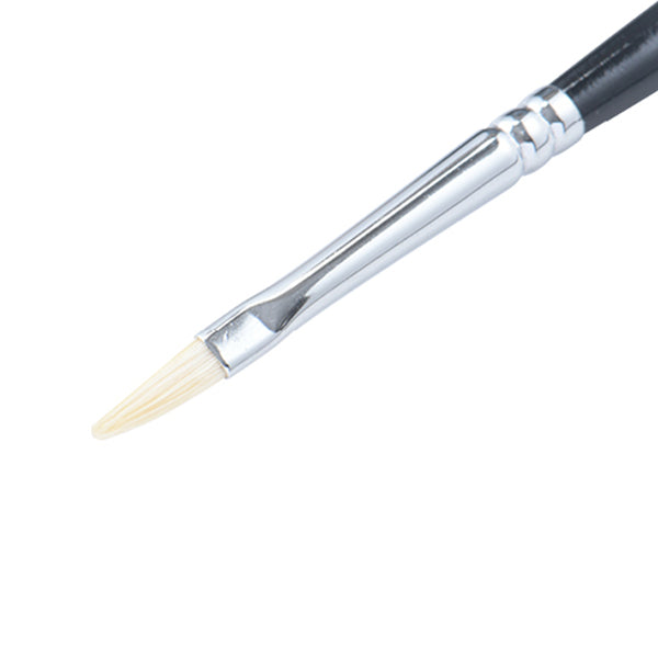 Bildpinsel "Hartbürste Schweinefleisch Haare flach 0" Holbein Holbein