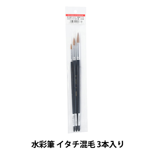 Bildbürste "Gemälde Set 6 Aquarellpinsel Verschleiß gemischtes Haar" Holbein Holbein