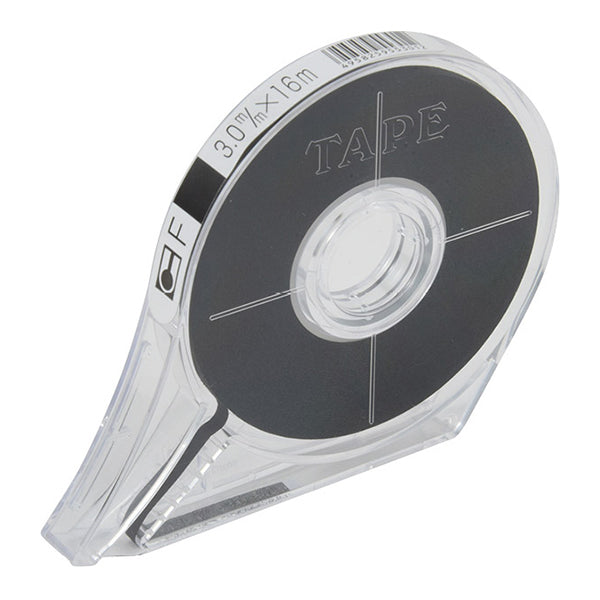 Nastro manuale "nastro crepe isy nero 3,0mm"