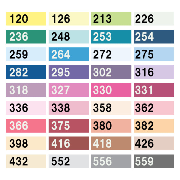 PEN illustration "Neopico couleur appliquée 36 couleurs D Set" Deeter