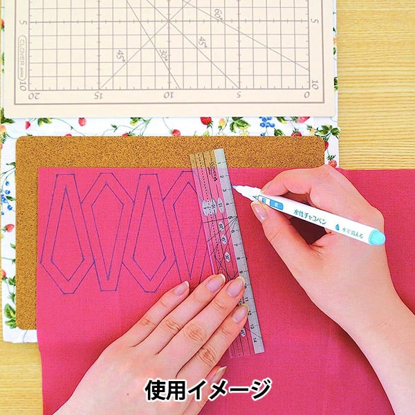 измерять 『КвилтингЛиния линейки штраф в ширину 15 см 57-930" Clover