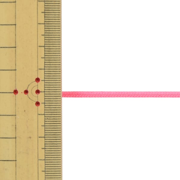 【数量5から】 手芸ひも 『カラーひも 幅約3mm 63番色 100-63』