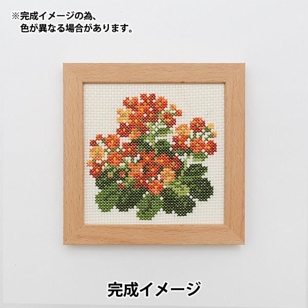 Stickkit "kleiner Blumenrahmen Karankoe 882" Lecien Lecien Cosmo Cosmo